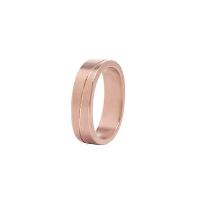 14k Gold Line Ring