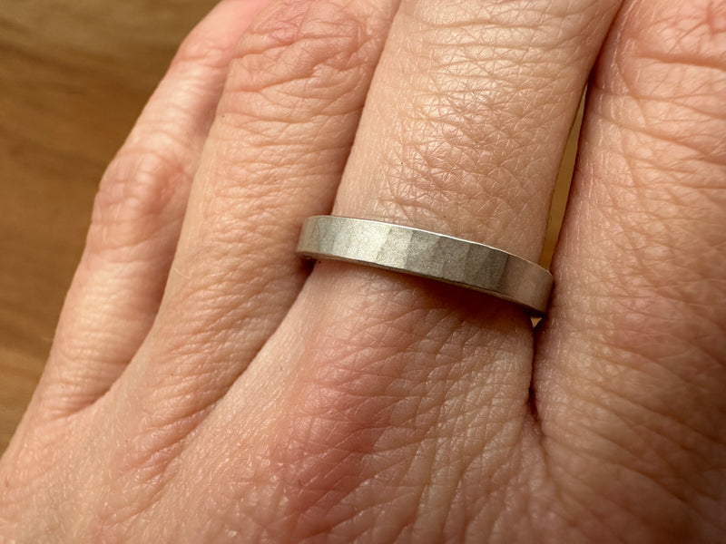 3mm Wide Silver Ring - Colleen Mauer Designs