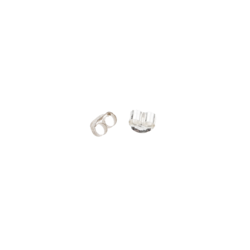 Gold Earring Back White Gold / Single