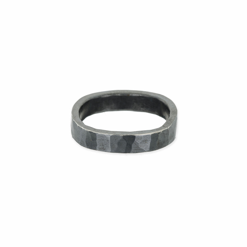 4mm Wide Black Ring | Colleen Mauer Designs